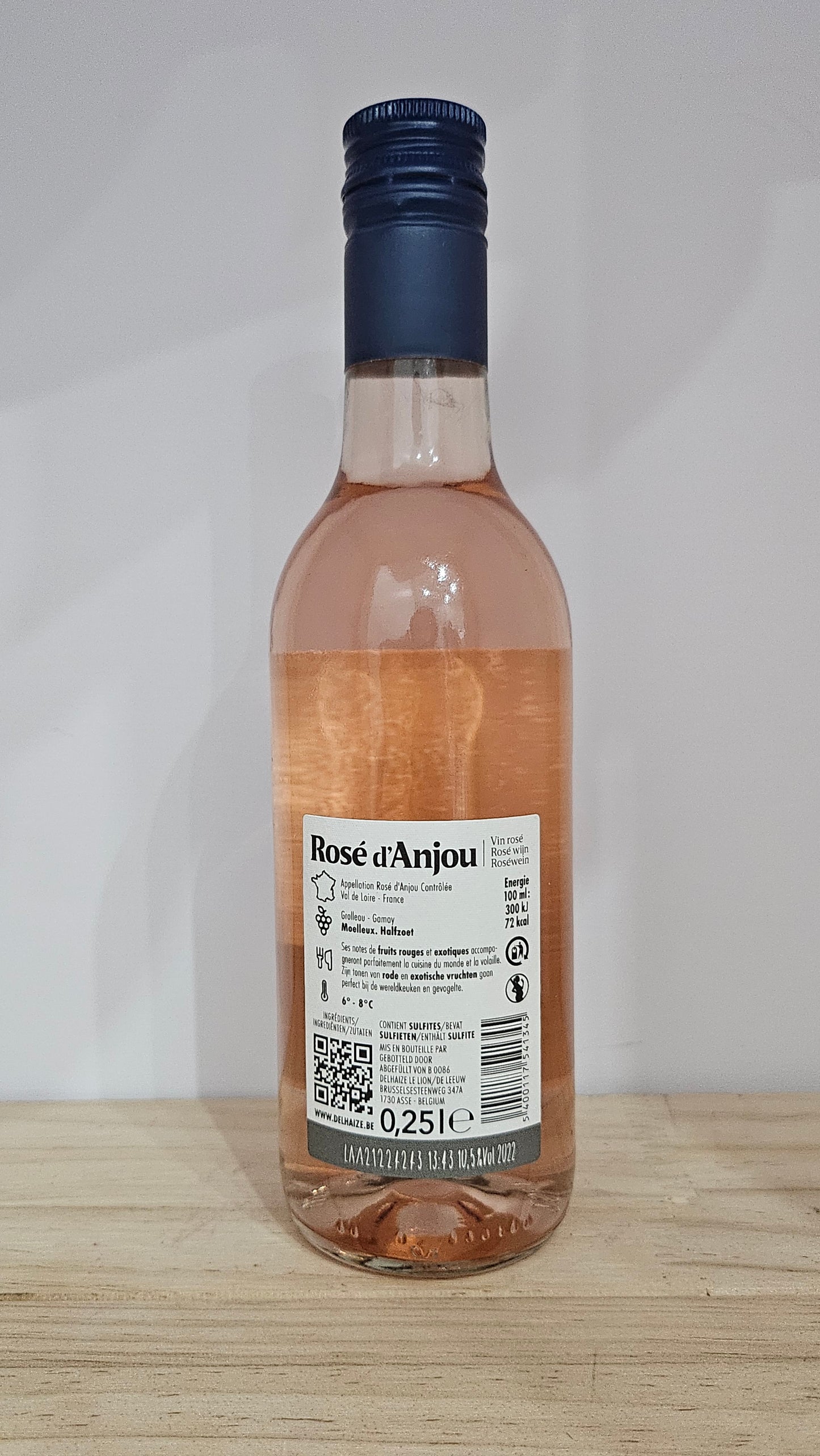 Vin Rosé d'Anjou 25 cl