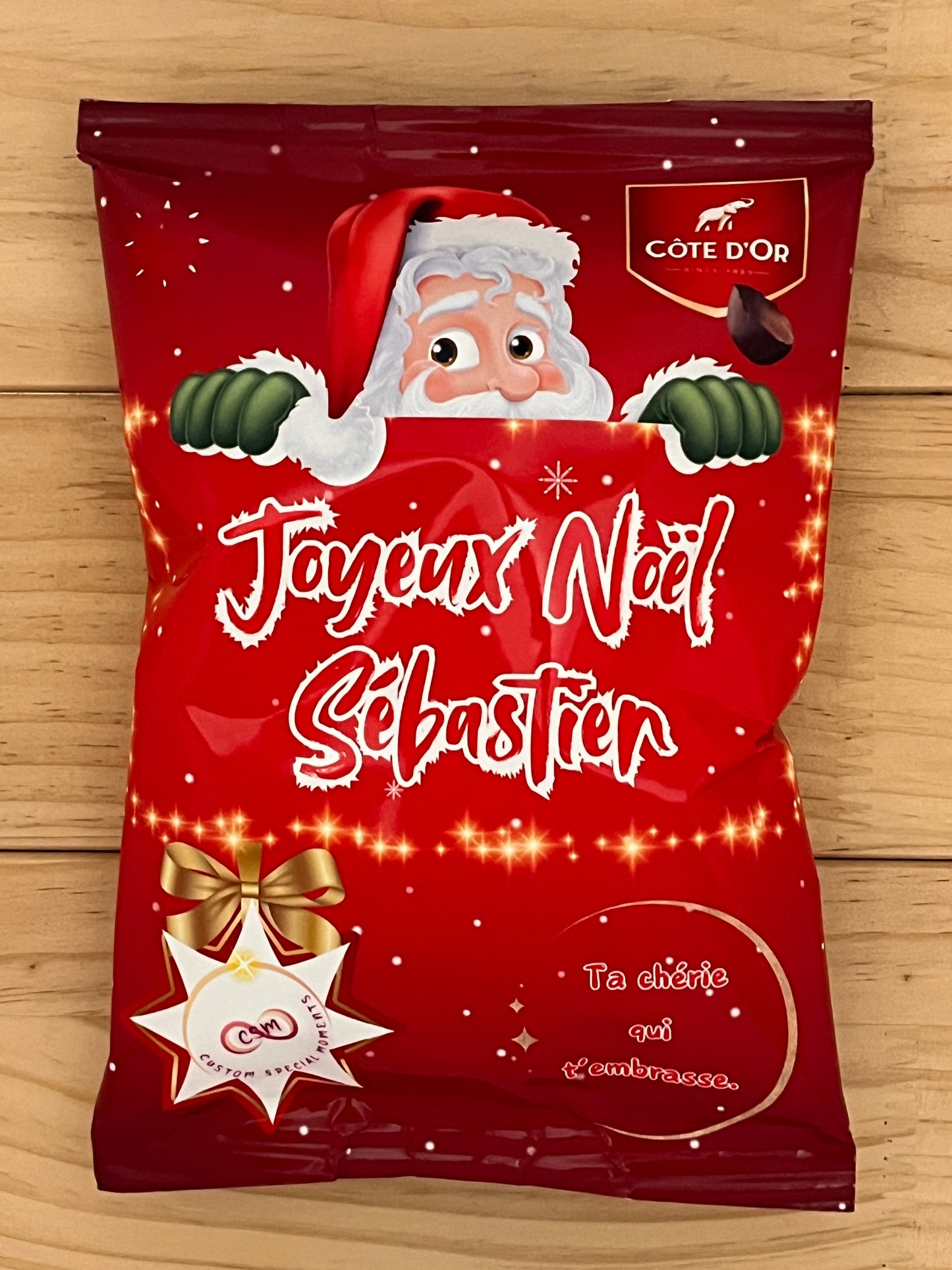 CĂŽte d'Or Christmas balls Lait 350 g