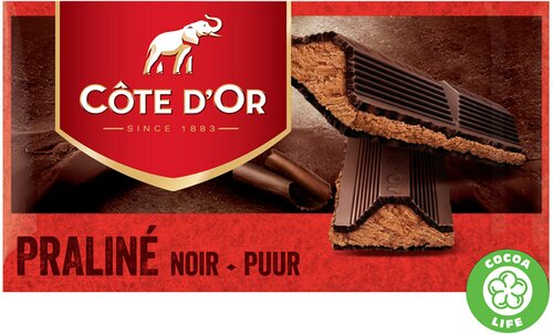 Côte d'Or Praliné Noir 200 g