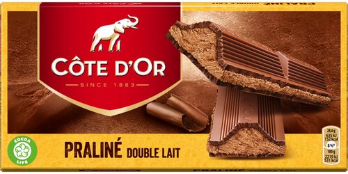 Côte d'Or Praliné Double Lait 200 g