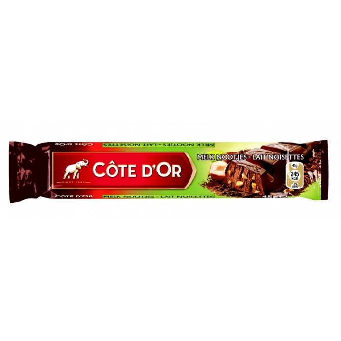 Côte d'Or Lait Noisettes entières 45 g